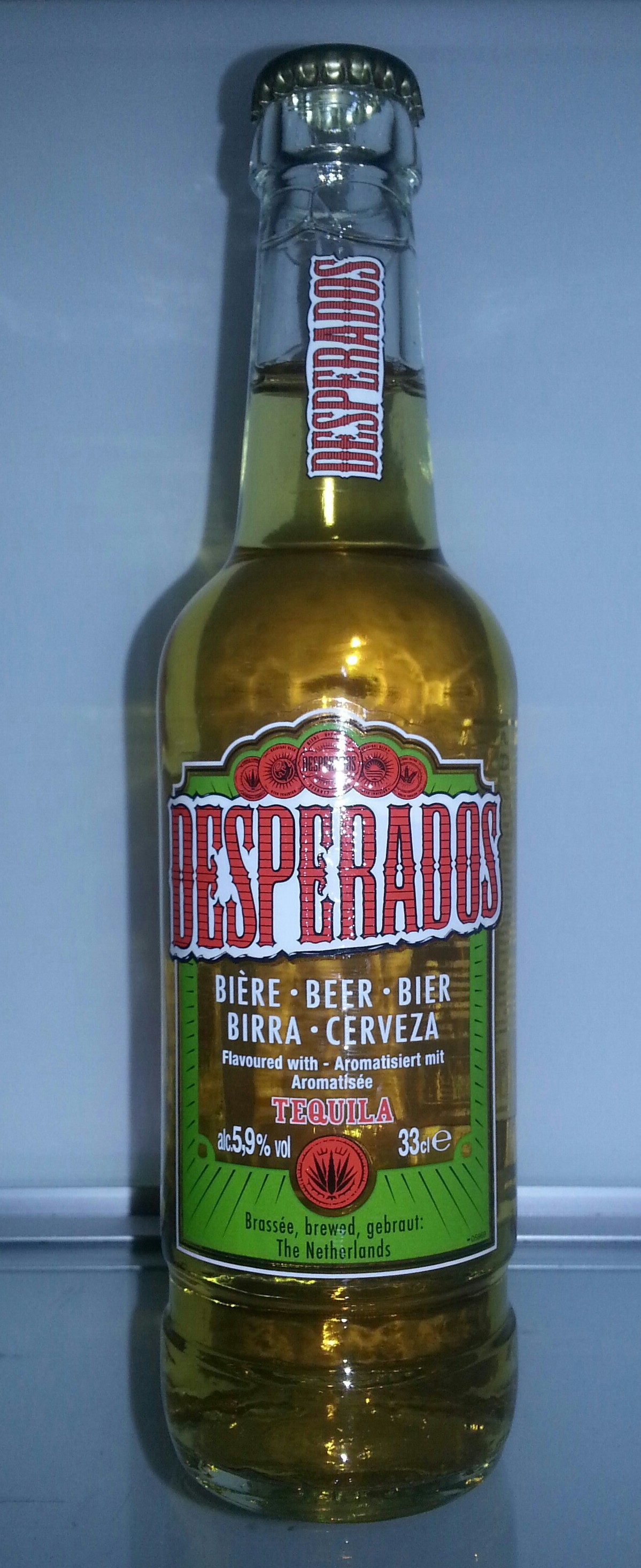 eine Flasche Desperados